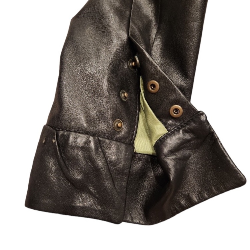 Real Leather MM Couture Crop Jacket—Buttery Soft - Great Condition! - Picture 8 of 8